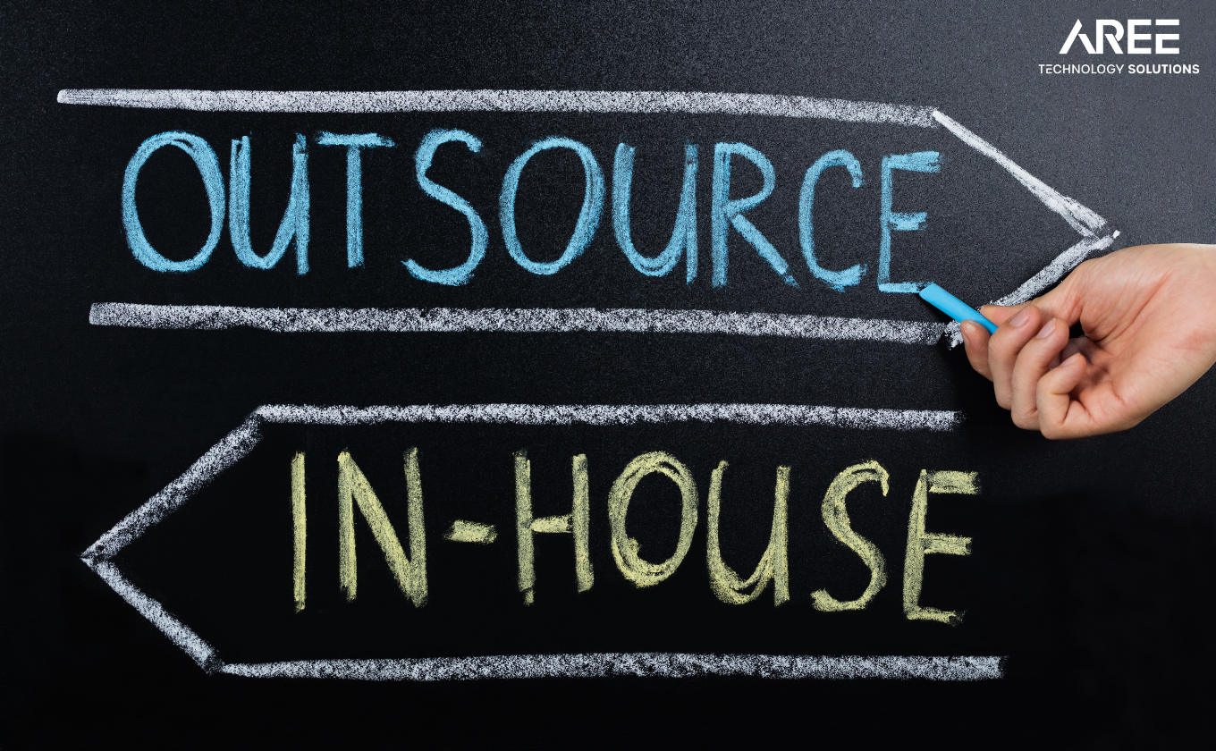 ความหมายของ IT Help desk แบบ In House และ Outsourcing